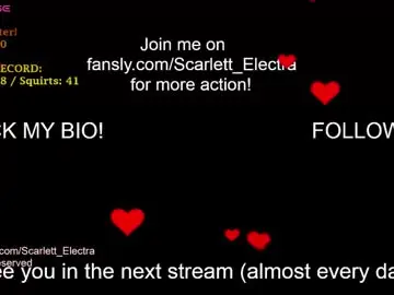 Chaturbate Watch Live Sex Cams of scarlett_electra