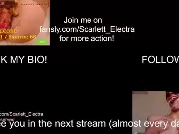 Chaturbate Nude Webcam of scarlett_electra