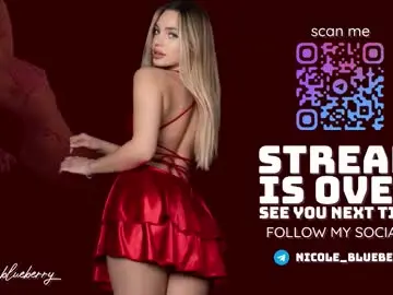 Chaturbate Best live sex cam show of nicole_blueberry