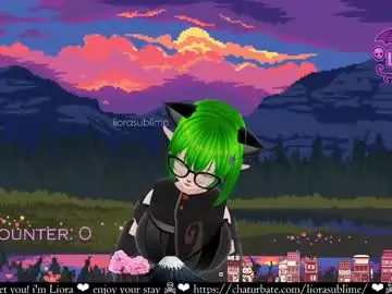 Chaturbate Best live sex cam show of liorasublime