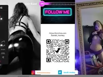 Chaturbate Best live sex cam show of bandit_monkey