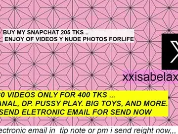 Chaturbate Live Sex Cam of xxisabelaxxx