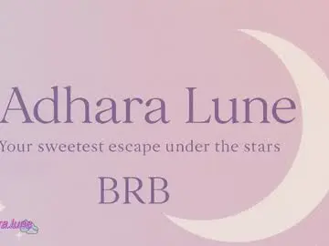 Chaturbate Best live sex cam show of adhara_lune
