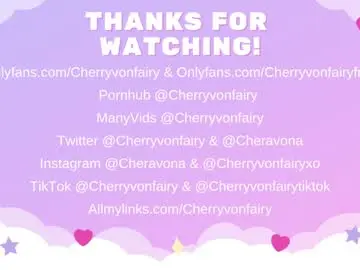 Chaturbate Sex Cam of cherryvonfairy
