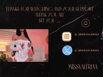 Chaturbate Sex Chat of missvaleriaa