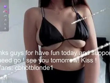 Chaturbate Adult Webcams of cbhotblonde