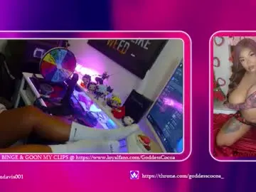 Chaturbate Best live sex cam show of goddesscocoaa