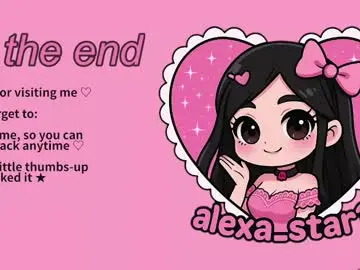 Chaturbate Private Sex Chat of alexa_star1