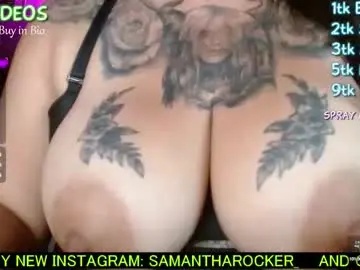 Chaturbate Adult Webcams of samantharocker4