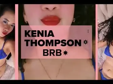 Chaturbate Free Porn Cam of kenia_thompson01