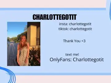 Chaturbate Free Porn Cam of charlottegotit