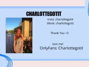 Chaturbate Best Webcam of charlottegotit