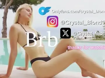 Chaturbate Free Live Porn of crystal_blond