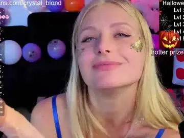 Chaturbate Free Porn Cam of crystal_blond