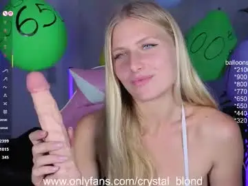 Chaturbate Best live sex cam show of crystal_blond