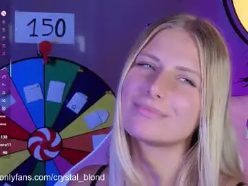 Chaturbate Watch Live Sex Cams of crystal_blond