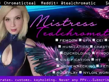 Chaturbate Free Porn Cam of tealchromatic