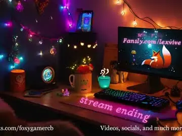 Chaturbate Sex Cam of foxy_gamer