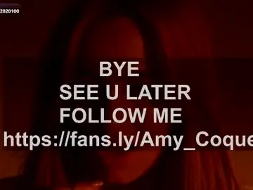 Chaturbate Best live sex cam show of amy_coquette