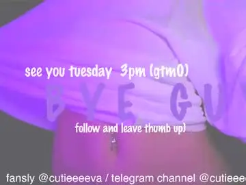 Chaturbate Live Sex of cutieeeeva